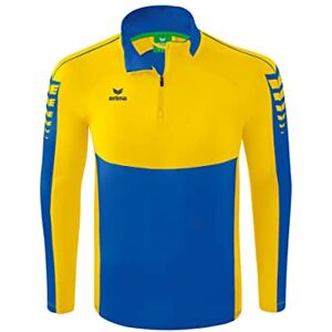 Erima Adult Six Wings Training Top, New Royal/Yellow, XL