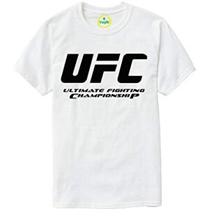 UFC Championship T Shirt McGregor MMA Thai Kick Boxing Gym Workout Gift Men Top White