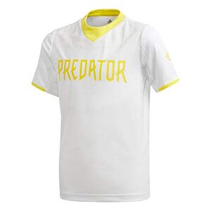 adidas B A.r. P JSY T-Shirt, Children, boys, T-Shirt, GE0033, white/amabri, 104 (3/4 años)