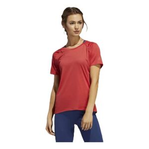 adidas 25/7 Tee Runr T-Shirt - Glory Red, X-Small