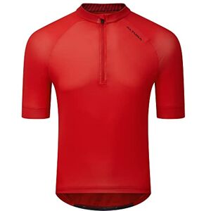 Altura Mens Drift Short Sleeve Cycling Jersey - Red - Large