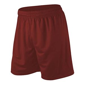 Athletic Sportswear Mens Football Shorts Running Jogging Sports Fitness Gym Athletic Shorts Size XS - 3XL (M, Burgundy)