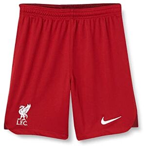 Nike Liverpool F.C. Unisex 2022/23 Season Official Home Shorts, Tough Red/Team Red/White, XS UK