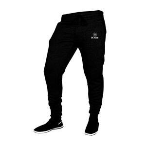 XXR Tiro Mens Fleece Joggers Trousers Cotton Track Suit Bottom Jogging tracks (Black, Small)