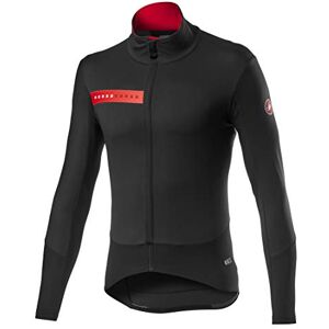 CASTELLI 4520505-085 BETA RoS JACKET Jacket Men's LIGHT BLACK/RED Size L