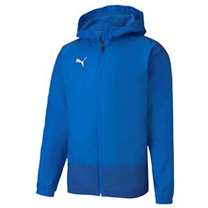 Puma Men's teamGOAL 23 Training Rain Jacket, Electric Blue Lemonade-Team Power Blue, XX-Large