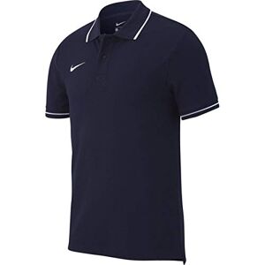 Nike Men's M Polo Tm Club19 Ss Shirt ,Blue (Obsidian / White) ,S