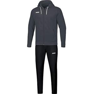 JAKO Men's Base Jogging Suit with Hood, Anthracite, XL, M9665