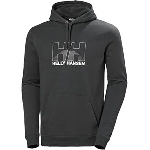 Helly Hansen Mens Nord Graphic Pullover Hoodie, XL, Ebony