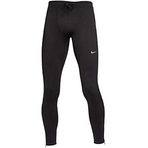 Nike Men's M Nk Df Chllgr Tight Leggings, Black/Reflective Silv, L UK