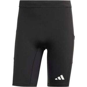 adidas Men Own The Run Short Tight Leggings, XL Tall Black