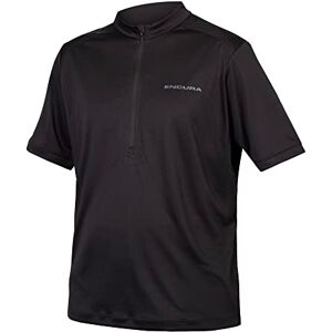 Endura Men's Hummvee Ray II Short Sleeve Jersey, Black, M