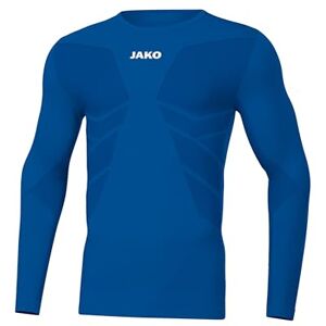 JAKO Comfort 2.0 Long Sleeve Men's Long Sleeve - Sport Royal, X-Large