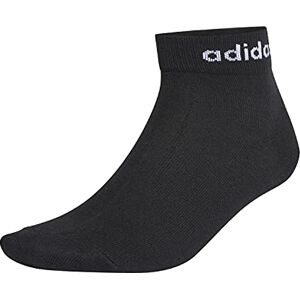 adidas Mens Ankle Socks Nc Ankle 3Pp, Black/White, GE6177, XXL EU