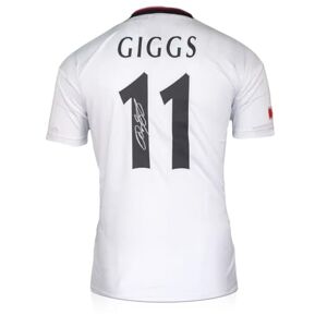 Exclusive Memorabilia Ryan Giggs Signed Manchester United 1999 Away Football Shirt