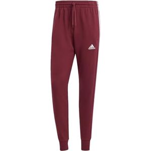 adidas Men Essentials French Terry Tapered Cuff 3-Stripes Joggers, XL Tall, 3 inch