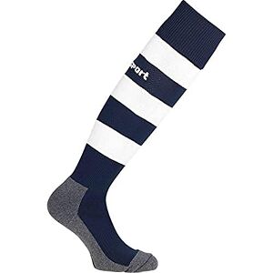 Uhlsport Team Pro Essential STRIPE Socks Men's Socks - Navy/White, 28-32