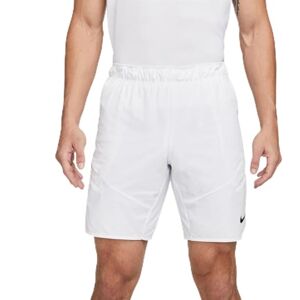 Men's Nikecourt Dri-fit Advantage Shorts, White/Black, S