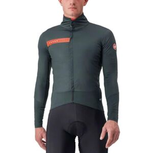 CASTELLI 4520505-303 BETA RoS JACKET Jacket Men's ROVER GREEN/RED ORANGE Size XXL