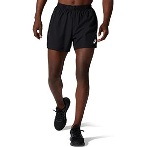 ASICS Mens Core 5 Inch Performance Shorts Black/Grey S