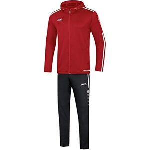 JAKO Striker 2.0 M9619 Men's Tracksuit with Hood, Chili Red/White, XXL