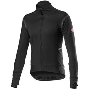 CASTELLI Alpha Ros 2 Jacket, Men's Sports Jacket, mens, 4520502, Light Black, M