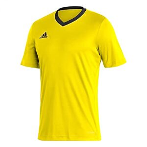 adidas Men's Entrada 22 Jersey Jersey (Short Sleeve), team yellow/black, S