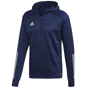 adidas Men's Con20 Tk HOODED TRACK TOP, Team Navy Blue/White, XXL UK