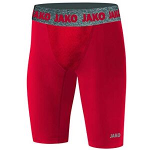 JAKO Tight Compression 2.0 Shorts Men's Shorts - Sport Red, Small