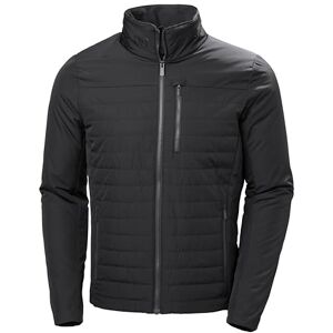 Helly Hansen Men's Standard Crew Insulator Jacket 2.0, 980 Ebony, X-Large,Black