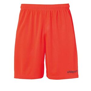 uhlsport Men's Center Basic Shorts, Fluo red/Navy, XXL