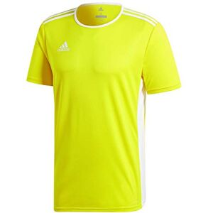 adidas Men's Entrada 18 Jsy T shirt, Yellow/White, XXL UK