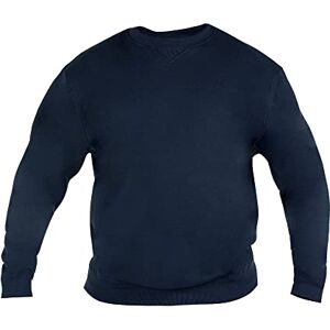 Duke London Duke Mens Rockford Kingsize Sweat Crew Neck Jumper (5XL) (Navy)