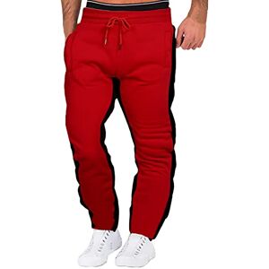 PRiME Dry Cargo Hiking Trousers Track Running Workout Athletic Travel Golf Casual Outdoor Pants Mens Joggers Lightweight Tracksuit Bottoms Men Stripe Gym Running Trousers Mens Joggers OFT0301-SALE0905 Red