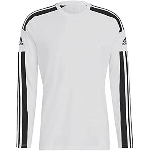 adidas Men's Squadra 21 Long Sleeve Jersey Jersey (Long Sleeve), white/black, XS