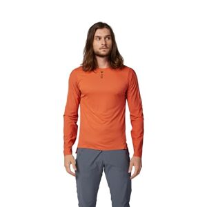 Fox Racing Men's Flexair Pro Long Sleeve Jersey Shirt, Atomic Orange, Medium