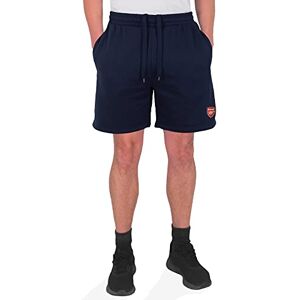 Arsenal FC Official Football Gift Mens Fleece Jogger Shorts Navy Small