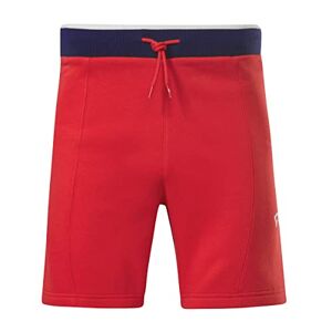 Reebok Men's Arch Logo Shorts, Vector Red, XS