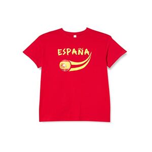 Supportershop Kids Spain Fan T-shirt - Red, Small