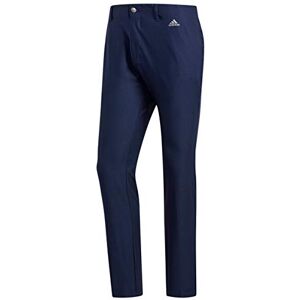 adidas Men's Ultimate 365 3-Stripes Tapered Pants Tracksuit Bottoms, Navy, 32W / 32L