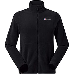 Berghaus Men's Prism Polartec Interactive Fleece Jacket, Added Warmth, Smart Fit, Durable Design, Black, 3XL