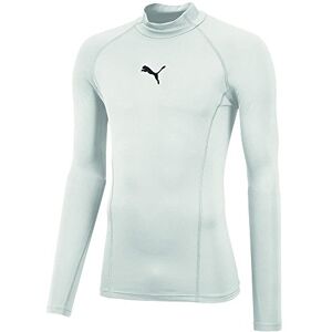 Puma Men Liga Baselayer Tee Long Sleeve Warm Functional Underwear - White, 2X-Large