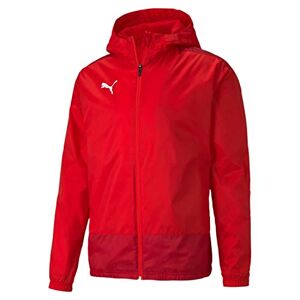 Puma Men's teamGOAL 23 Training Rain Jacket Red-Chili Pepper, XX-Large