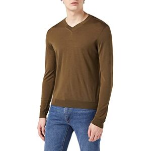 FALKE V-Neck Longsleeve Men's Longsleeve - Tempered Olive, X-Large