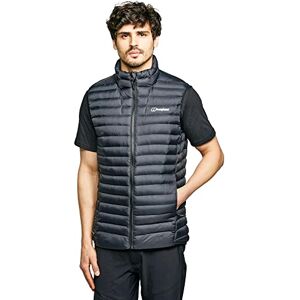 Berghaus Men's Claggan Insulated Gilet with Durable Water Repellent Finish, Men's Body WarmerMen's Insulated Vest, Outdoors Clothing, Black, XL