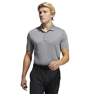adidas Golf Mens Performance Polo Shirt - Grey Three - XL