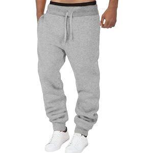 Snakell Sweatpants Mens Fleece Joggers Tracksuit Bottoms Casual Jogger Cotton Outdoor Elastic Waist Drawstring Work Trousers Pockets Classic Relaxed Pants Sports Joggers Slim Fit Gym Running Workout (A, XXXL)