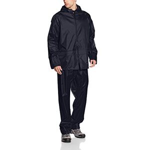 Result Men's Heavyweight Waterproof Jacket And Trouser Set Navy XX-Large