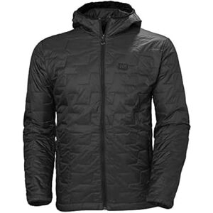 Helly Hansen Men's Lifaloft Hooded Lightweight Insulator Jacket Black 2XL - Black Matte - Male