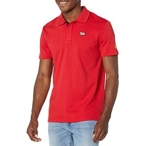 VR 46 Men's Row Vr46 Riders Academy Polo Shirt, red, XS